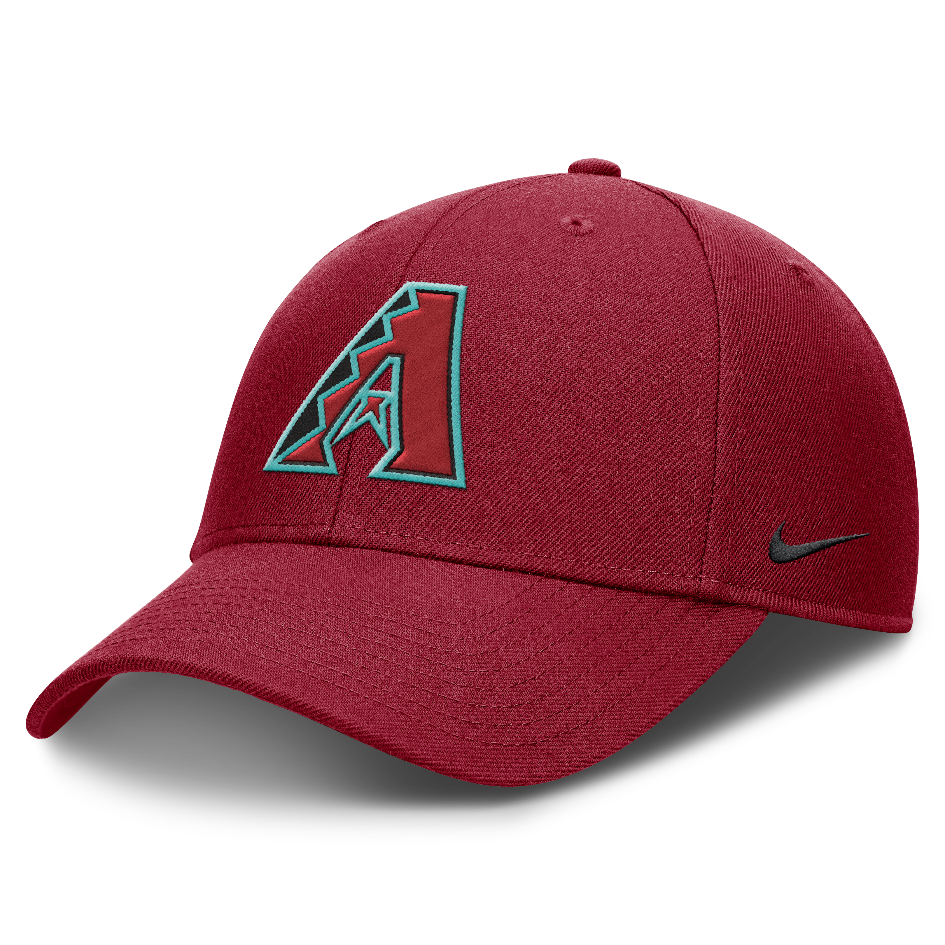 Arizona Diamondbacks Nike Crimson Club Adjustable Hat Official Team Hat Sports Fan Cap Official MLB Team Hat Baseball Fan Cap