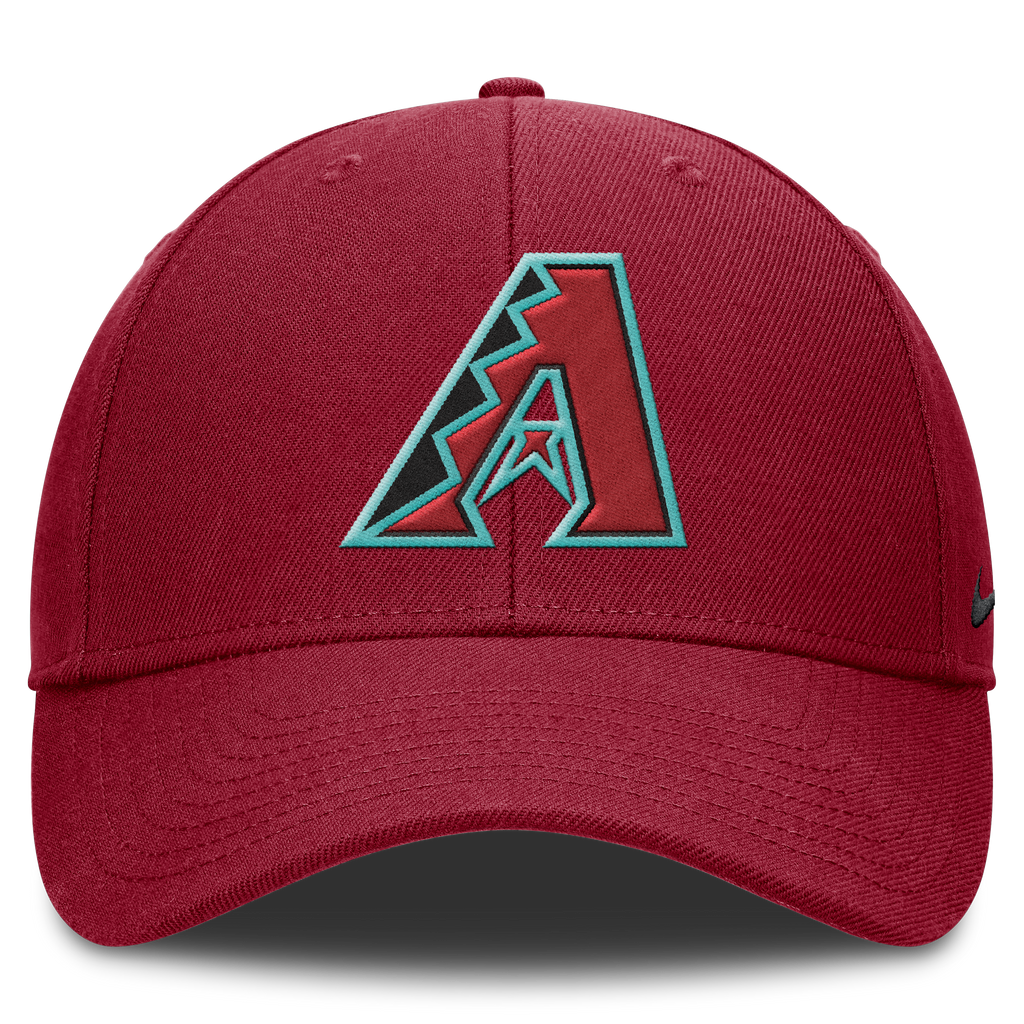 Arizona Diamondbacks Nike Crimson Club Adjustable Hat Official Team Hat Sports Fan Cap Official MLB Team Hat Baseball Fan Cap