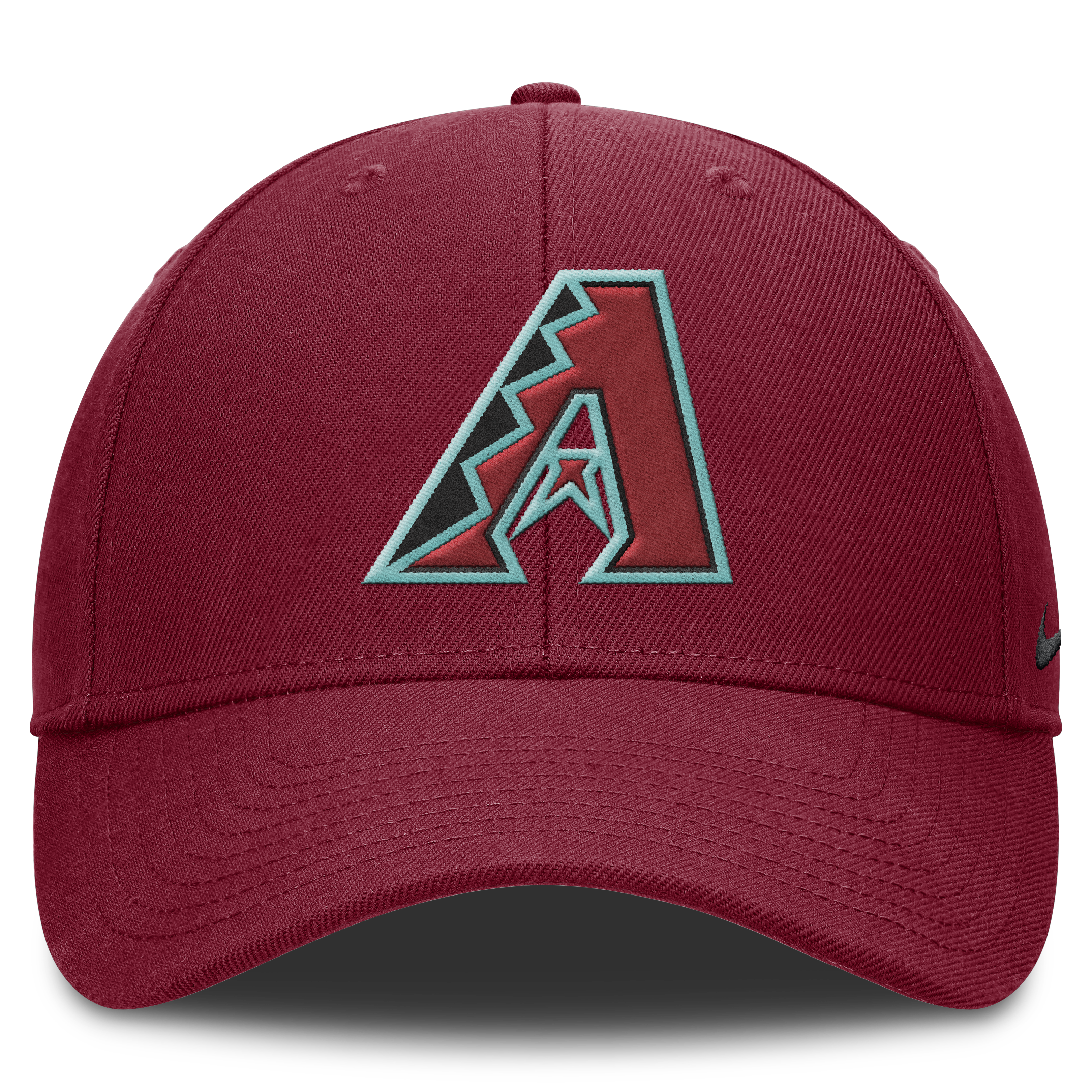 Arizona Diamondbacks Nike Crimson Club Adjustable Hat Official Team Hat Sports Fan Cap Official MLB Team Hat Baseball Fan Cap