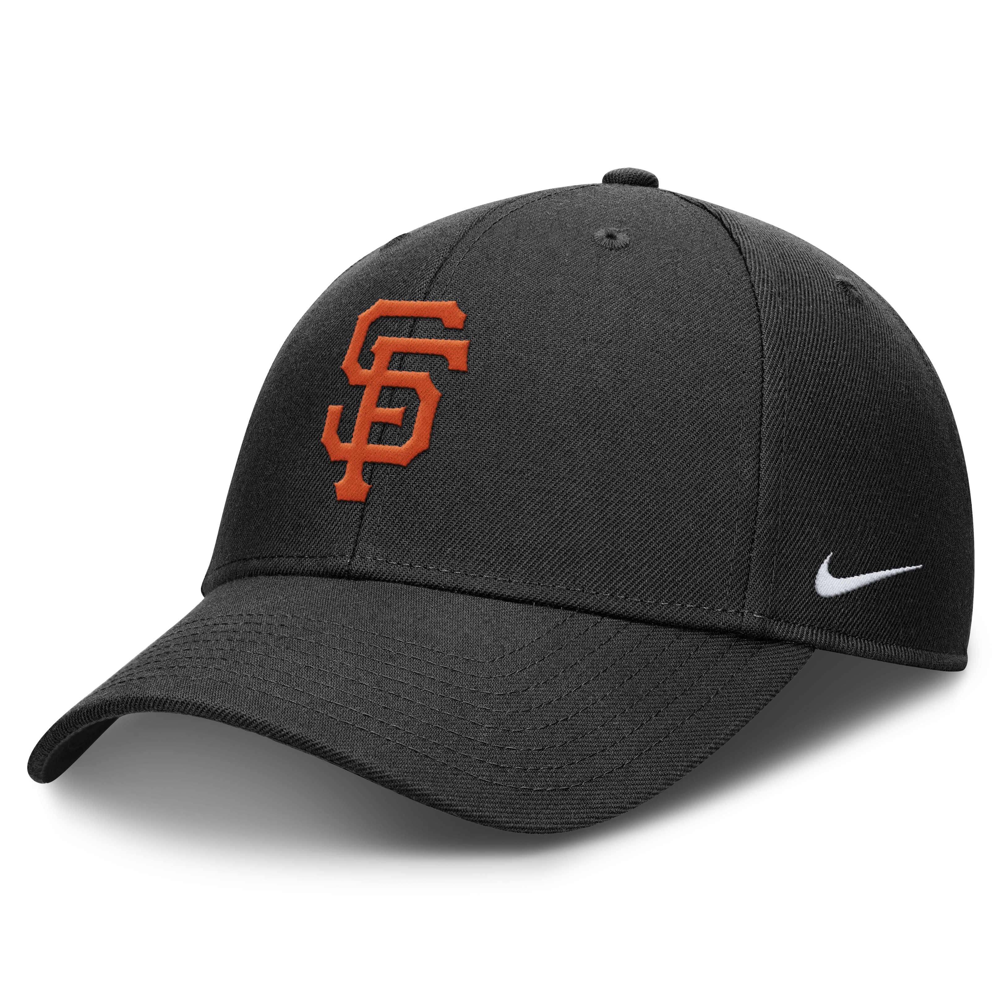 San Francisco Giants Nike Black Club Adjustable Hat Official Team Hat Sports Fan Cap Official MLB Team Hat Baseball Fan Cap