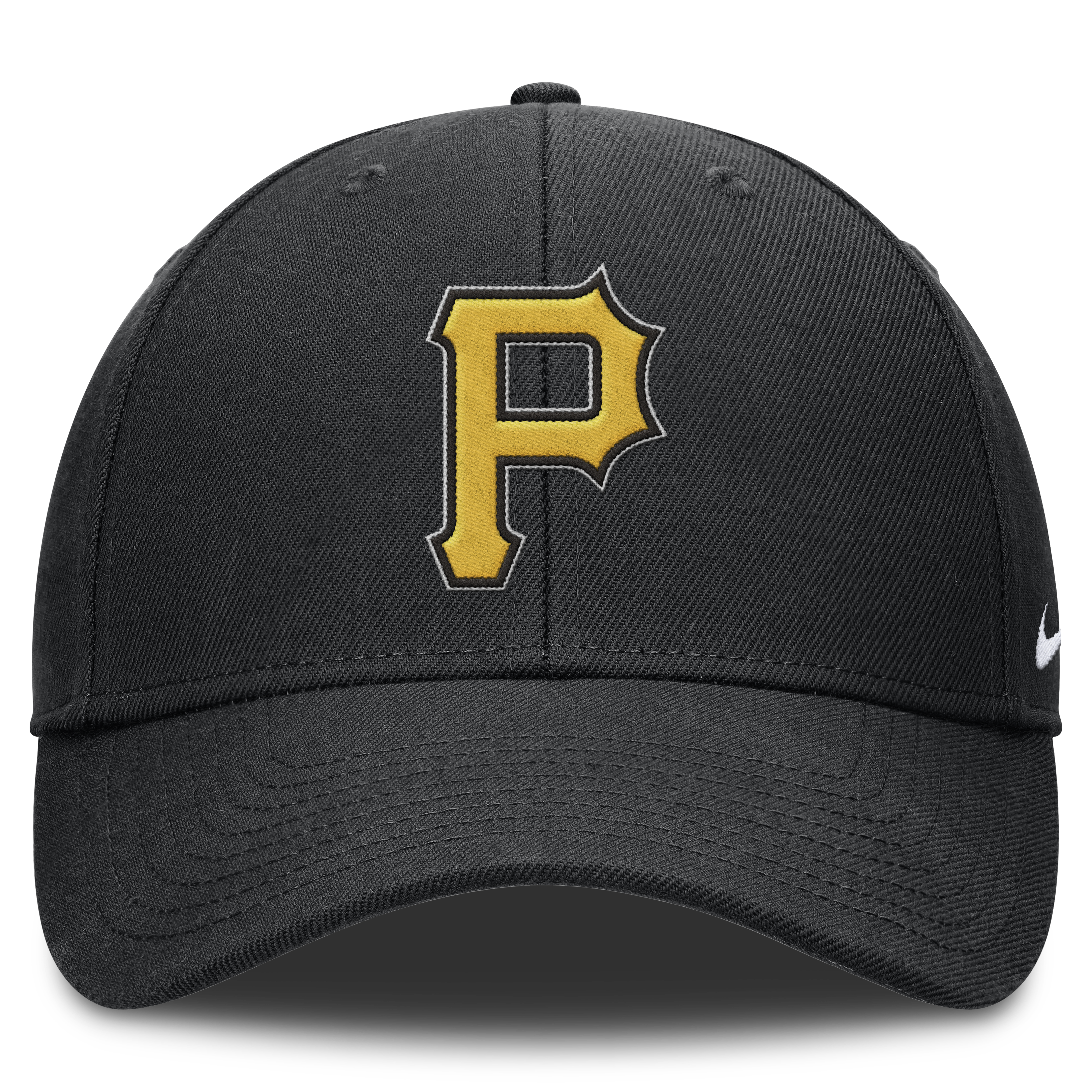 Pittsburgh Pirates Nike Black Club Adjustable Hat Official Team Hat Sports Fan Cap Official MLB Team Hat Baseball Fan Cap
