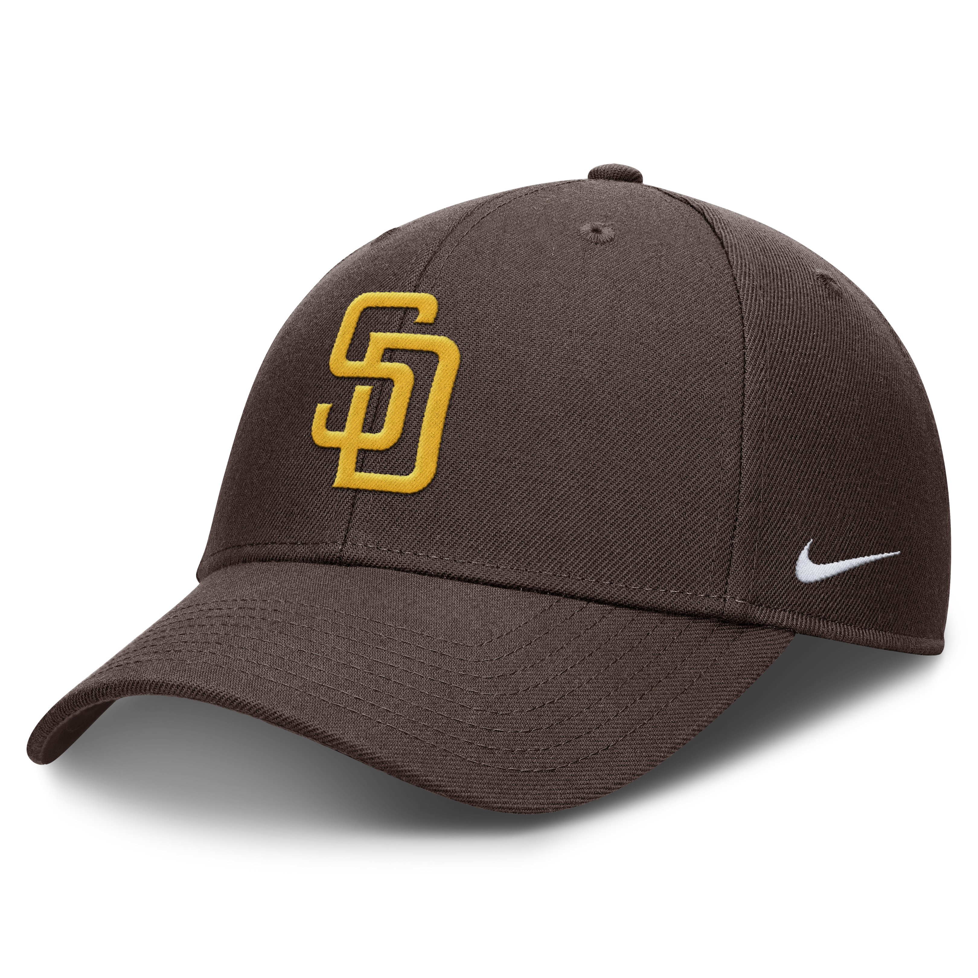 San Diego Padres Nike Brown Club Adjustable Hat Official Team Hat Sports Fan Cap Official MLB Team Hat Baseball Fan Cap