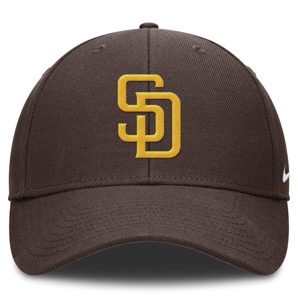 San Diego Padres Nike Brown Club Adjustable Hat Official Team Hat Sports Fan Cap Official MLB Team Hat Baseball Fan Cap