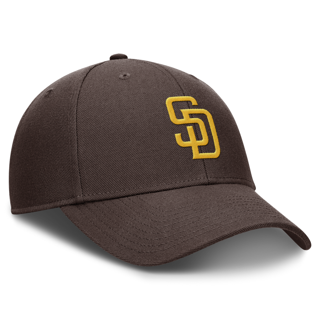 San Diego Padres Nike Brown Club Adjustable Hat Official Team Hat Sports Fan Cap Official MLB Team Hat Baseball Fan Cap