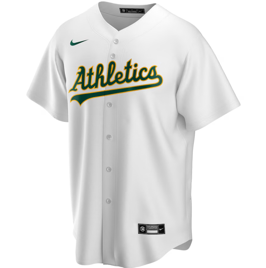 Nike - MLB Game Jersey - Oakland Athletics - Home Official Team Jersey Sports Fan Apparel Official MLB Team Jersey Baseball Fan Apparel