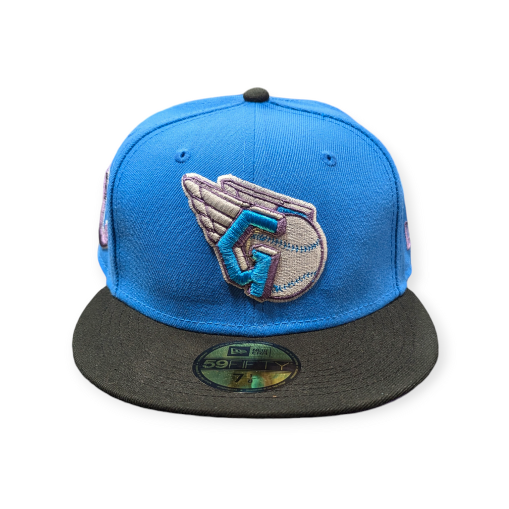 Cleveland Guardians Rock Pack NIN New Era 2 Tone 59FIFTY Fitted Hat Official Team Hat Sports Fan Cap Official MLB Team Hat Baseball Fan Cap