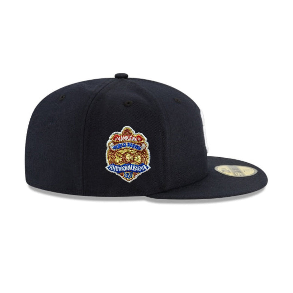New York Yankees Navy 1927 World Series New Era 59FIFTY Fitted Hat Official Team Hat Sports Fan Cap Official MLB Team Hat Baseball Fan Cap