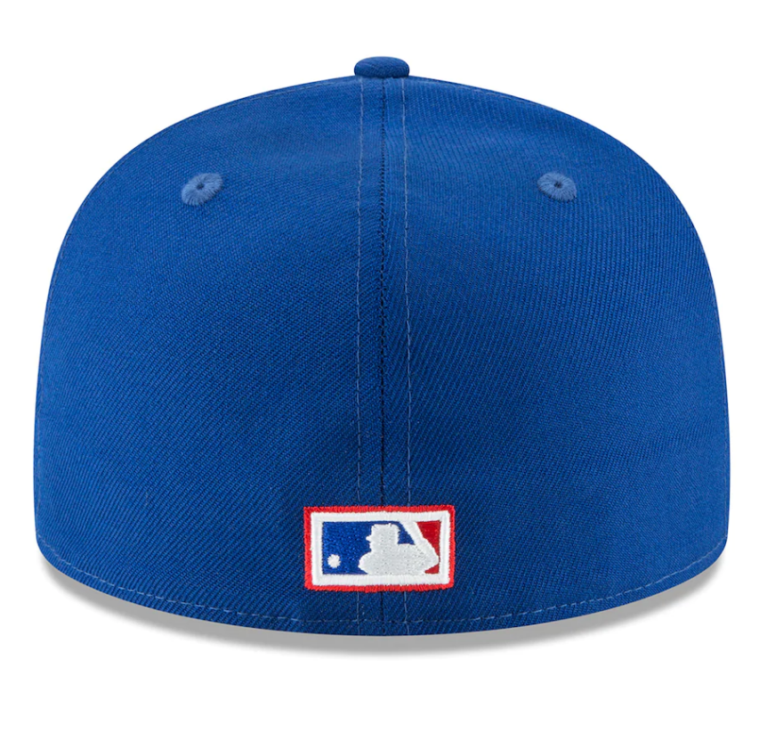 Men s Texas Rangers New Era Blue Cooperstown Collection Wool 59FIFTY Fitted Hat Official Team Hat Sports Fan Cap Official MLB Team Hat Baseball Fan