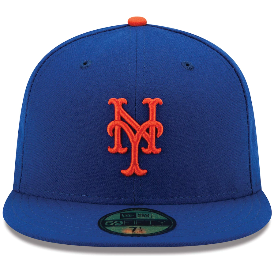 Men s New York Mets New Era Royal Authentic Collection On Field 59FIFTY Fitted Hat Official Team Hat Sports Fan Cap Official MLB Team Hat Baseball