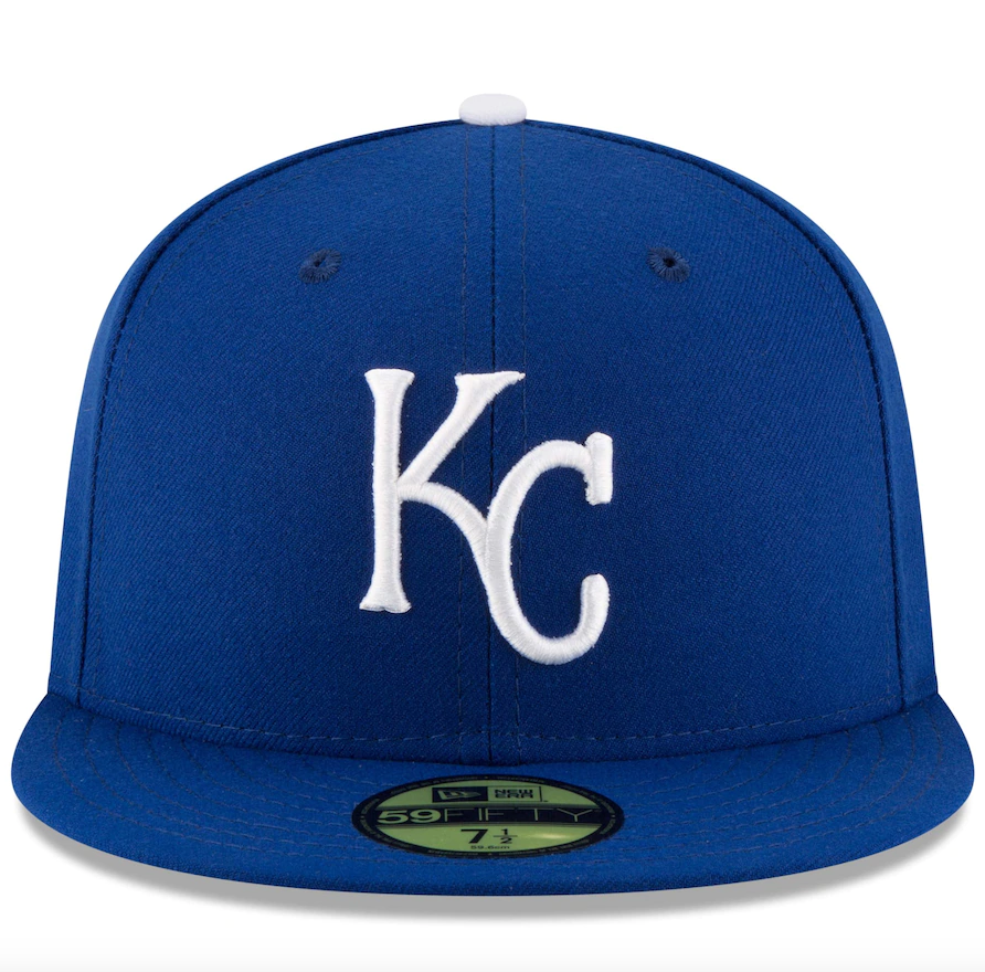 Men s Kansas City Royals New Era Royal Game Authentic Collection On-Field 59FIFTY Fitted Hat Official Team Hat Sports Fan Cap Official MLB Team Hat