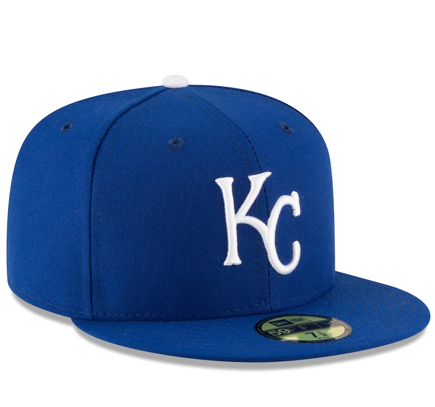 Men s Kansas City Royals New Era Royal Game Authentic Collection On-Field 59FIFTY Fitted Hat Official Team Hat Sports Fan Cap Official MLB Team Hat