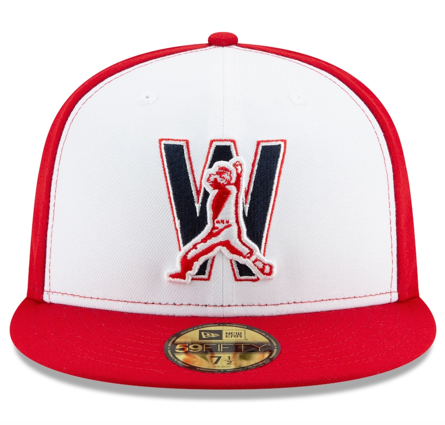 Men s Washington Nationals New Era White Alternate 4 Authentic Collection On-Field 59FIFTY Fitted Hat Official Team Hat Sports Fan Cap Official MLB