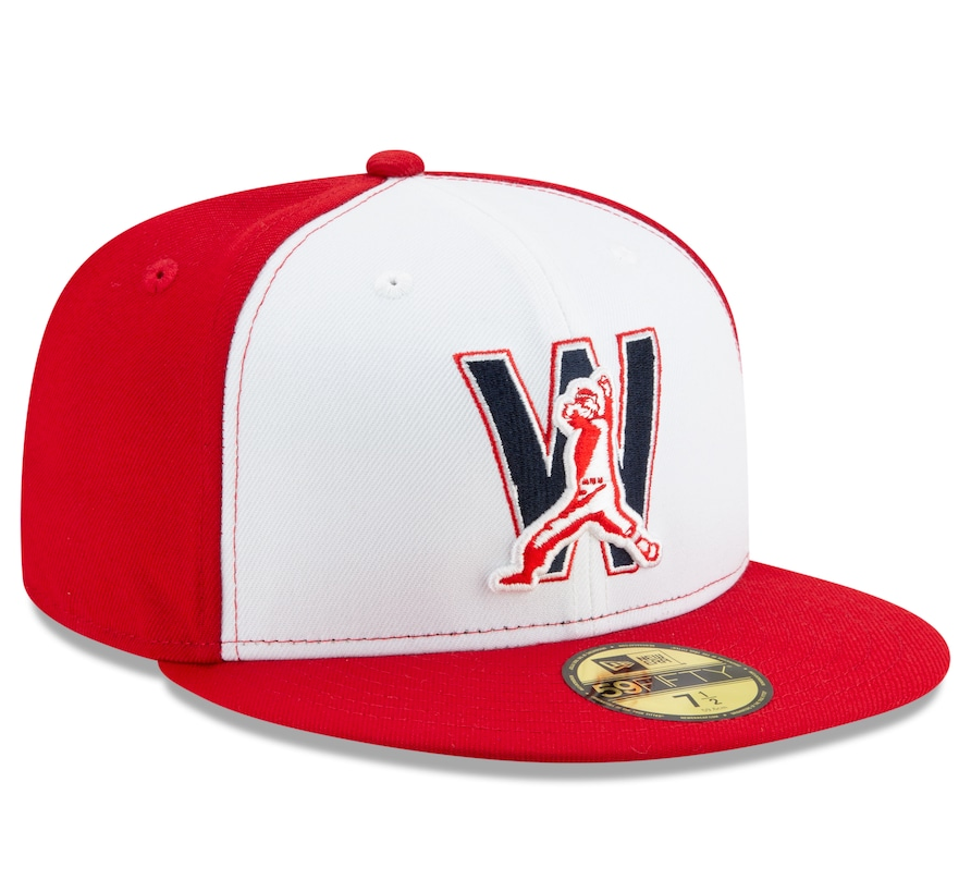 Men s Washington Nationals New Era White Alternate 4 Authentic Collection On-Field 59FIFTY Fitted Hat Official Team Hat Sports Fan Cap Official MLB
