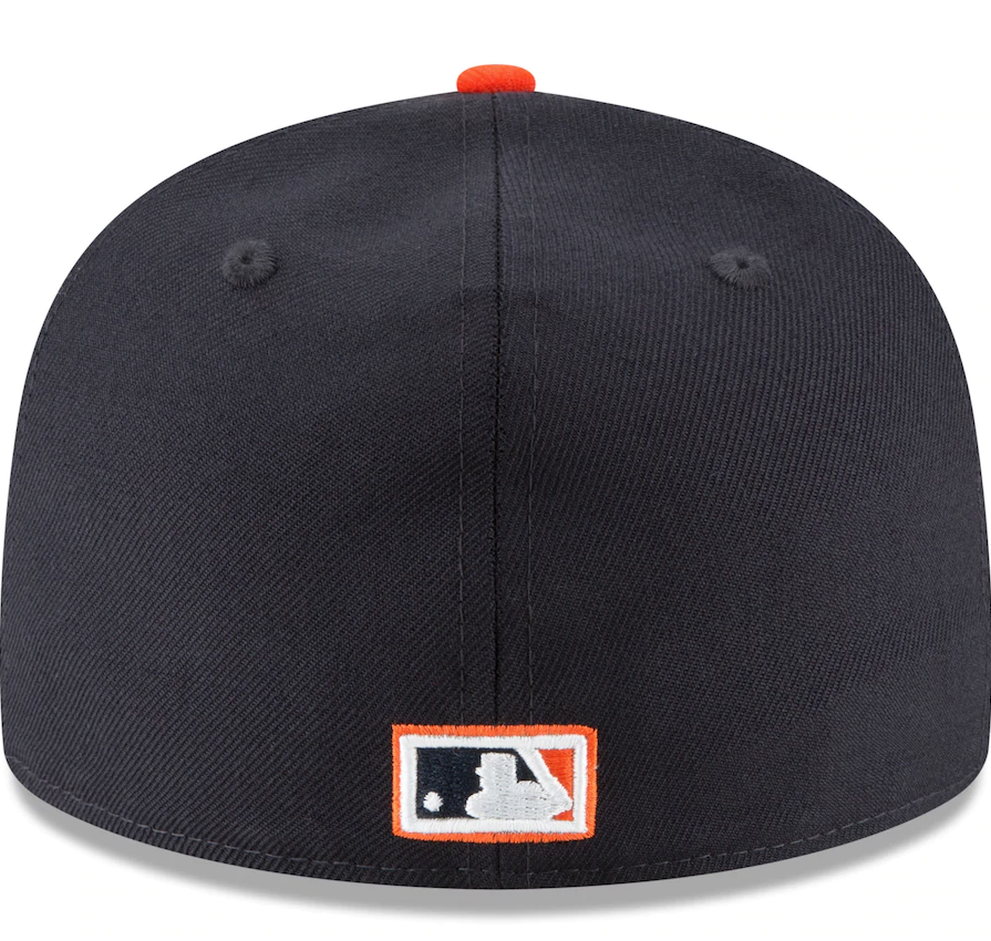 Men s Detroit Tigers New Era Navy Cooperstown Collection Wool 59FIFTY Fitted Hat Official Team Hat Sports Fan Cap Official MLB Team Hat Baseball Fan