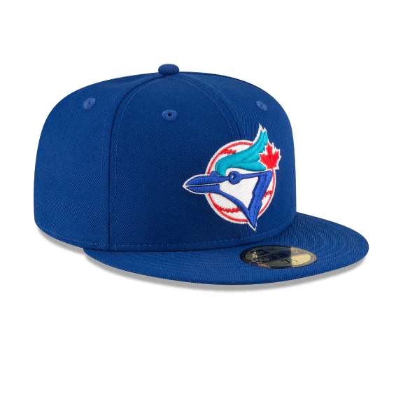 Toronto Blue Jays New Era 1993 World Series Wool 59FIFTY Fitted Hat - Royal Blue Official Team Hat Sports Fan Cap Official MLB Team Hat Baseball Fan
