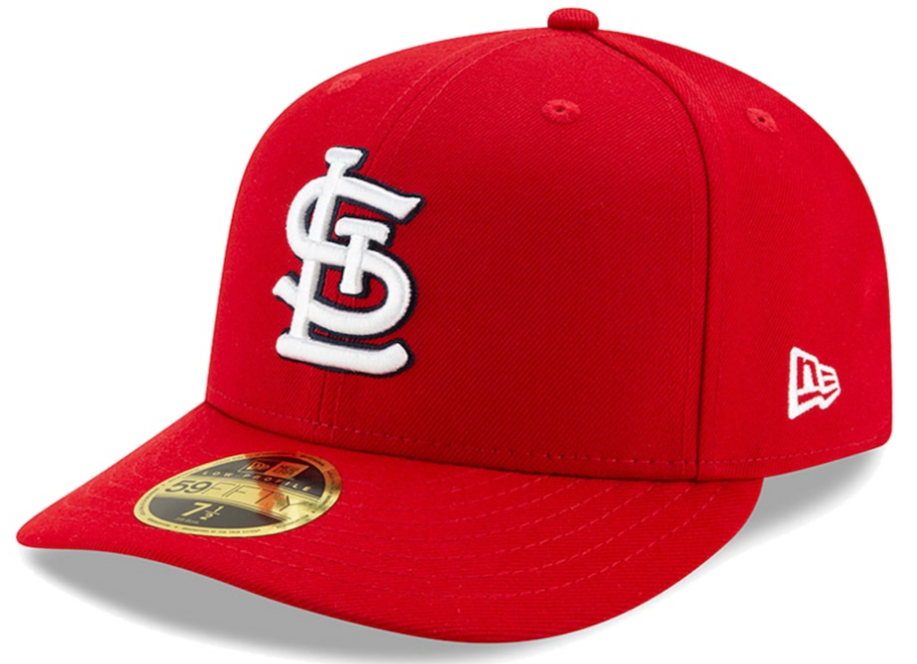 Men s St Louis Cardinals New Era Red Low Profile Authentic Collection On-Field 59FIFTY Fitted Hat Official Team Hat Sports Fan Cap Official MLB Team