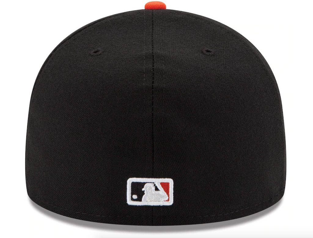 Men s Baltimore Orioles New Era White Orange Home Authentic Collection On-Field 59FIFTY Fitted Hat Official Team Hat Sports Fan Cap Official MLB Team