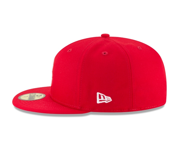 Men s Boston Red Sox New Era Red 59FIFTY Hat Official Team Hat Sports Fan Cap Official MLB Team Hat Baseball Fan Cap