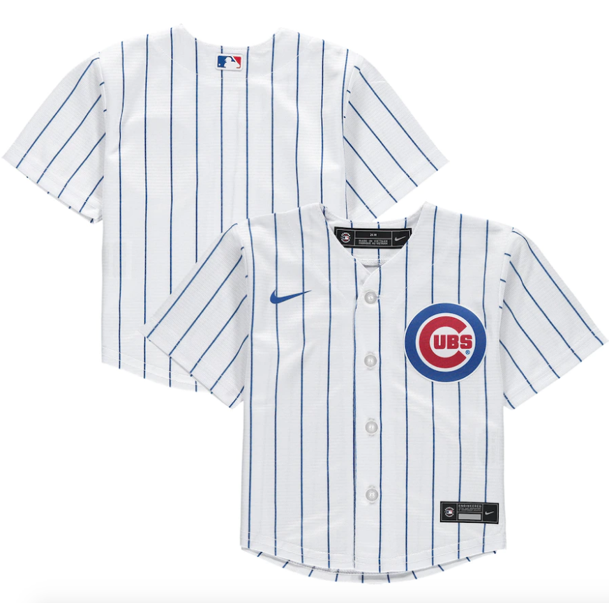 Infant Chicago Cubs Nike Home White Replica Team Jersey 2 0 Official Team Jersey Sports Fan Apparel Official MLB Team Jersey Baseball Fan Apparel