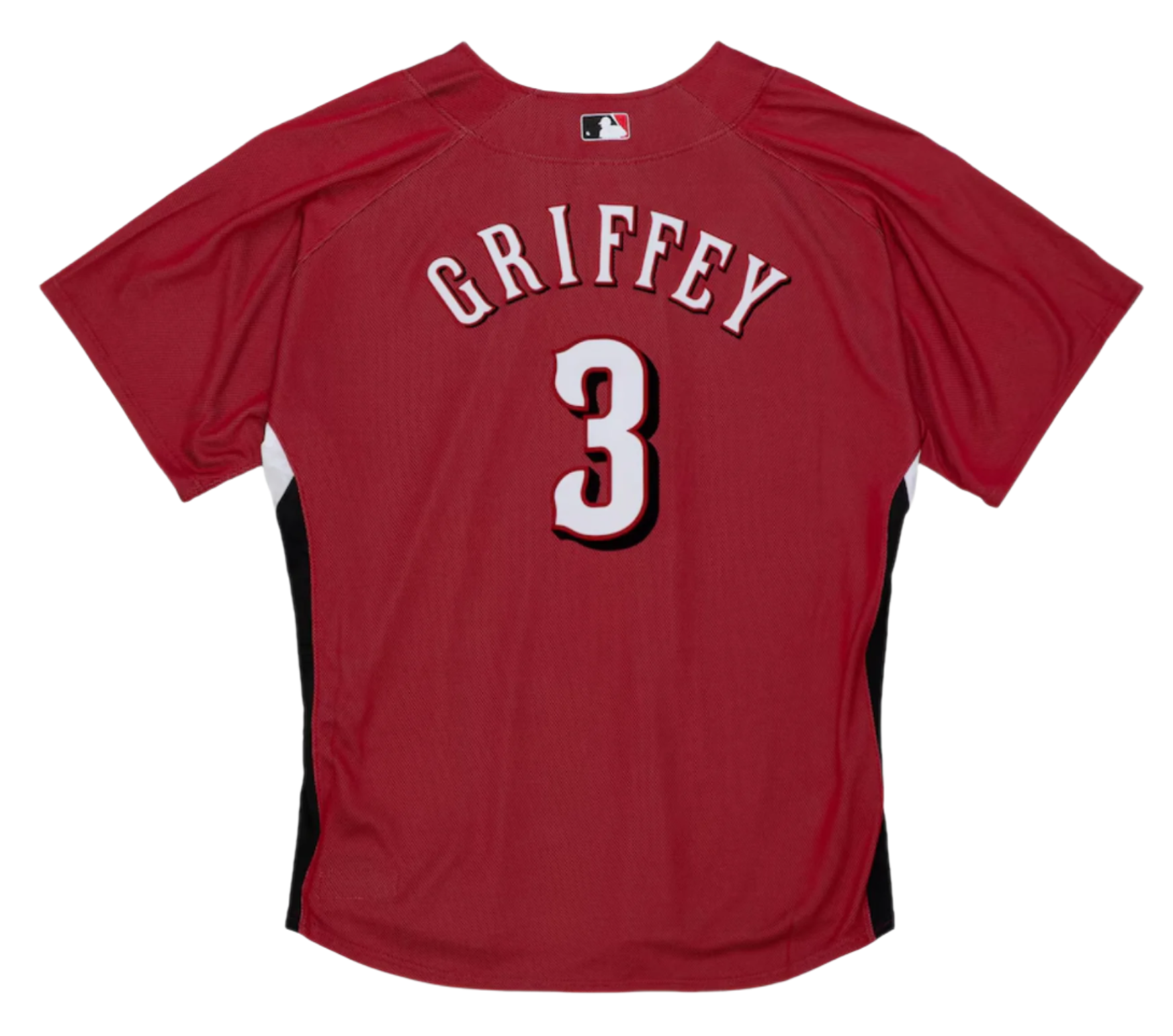 Men s Cincinnati Reds Ken Griffey Jr Mitchell And Ness 2007 Red Cooperstown Collection Batting Practice Jersey Official Team Jersey Sports Fan
