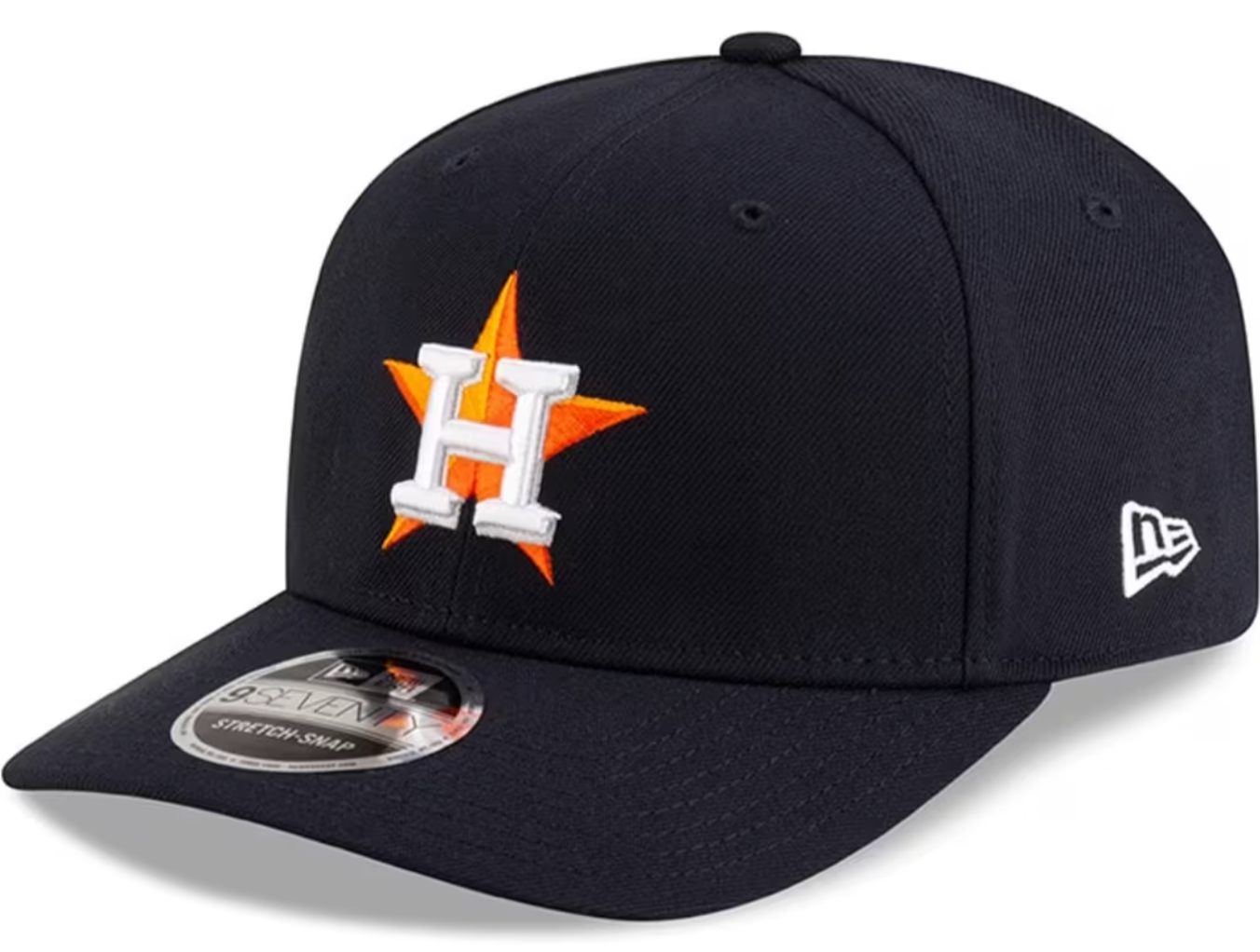 Houston Astros Navy New Era Player Replica 9SEVENTY Stretch Snap Adjustable Hat Official Team Hat Sports Fan Cap Official MLB Team Hat Baseball Fan