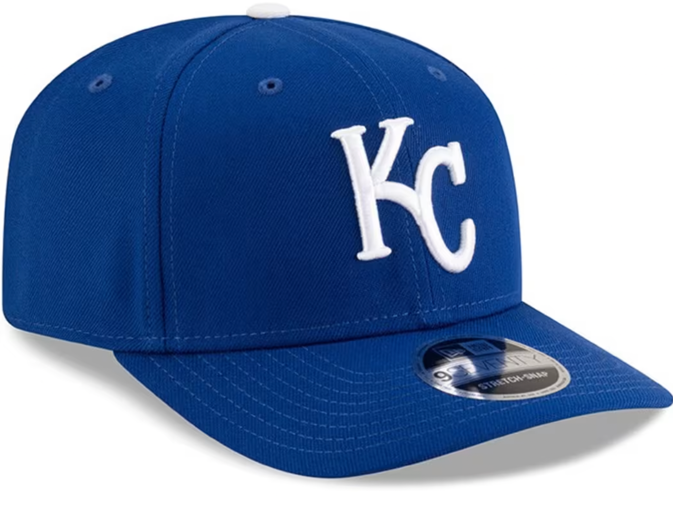 Kansas City Royals Blue New Era Player Replica 9SEVENTY Stretch Snap Adjustable Hat Official Team Hat Sports Fan Cap Official MLB Team Hat Baseball