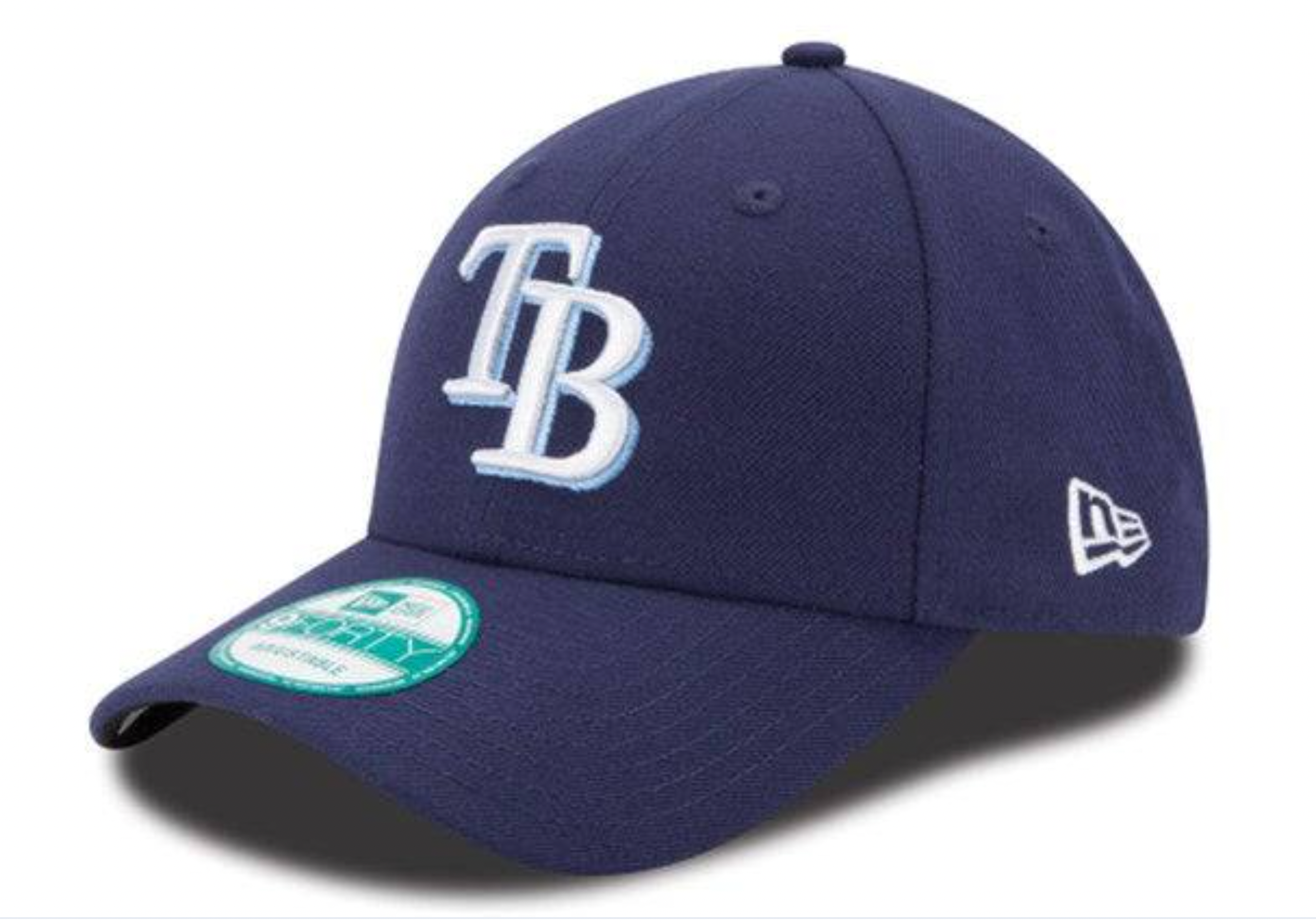 Men s New Era Tampa Bay Rays The League 9FORTY Adjustable Game Cap Official Team Hat Sports Fan Cap Official MLB Team Hat Baseball Fan Cap