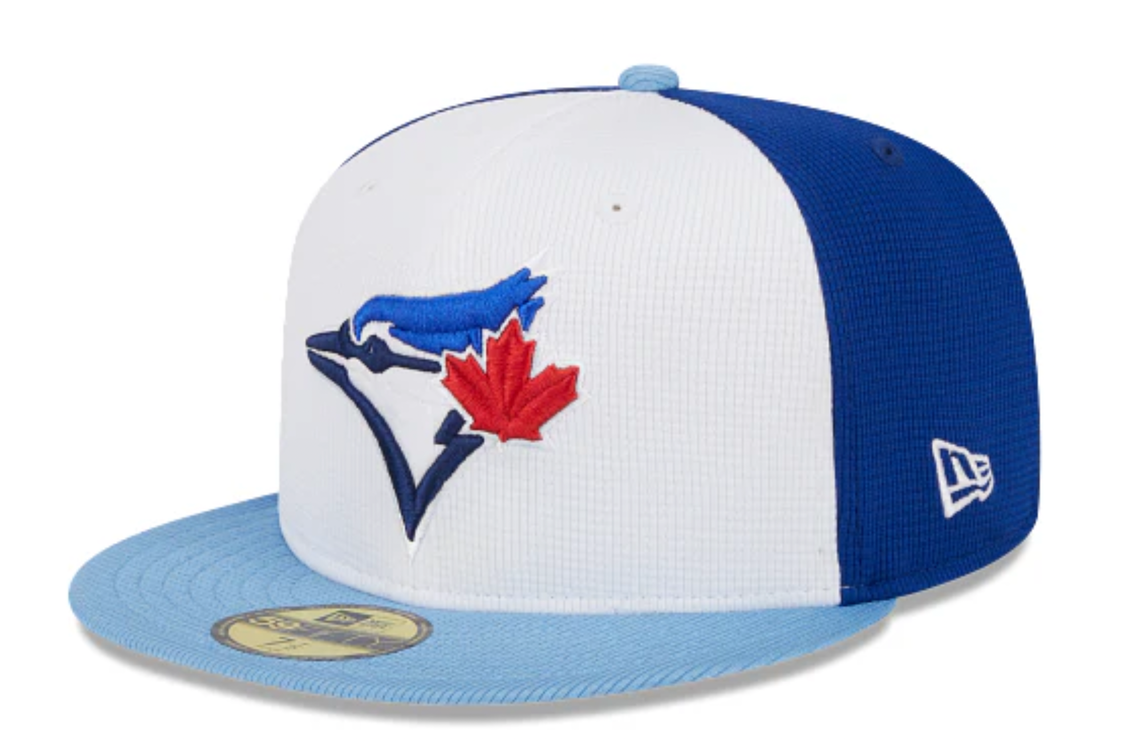 Toronto Blue Jays New Era White Blue 2024 Spring Training 59FIFTY Fitted Hat Official Team Hat Sports Fan Cap Official MLB Team Hat Baseball Fan Cap