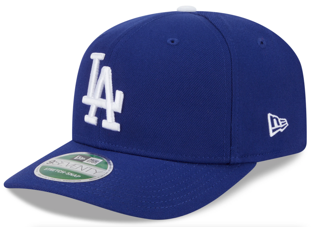 Los Angeles Dodgers Royal Blue New Era Player Replica 9SEVENTY Stretch Snap Adjustable Hat Official Team Hat Sports Fan Cap Official MLB Team Hat