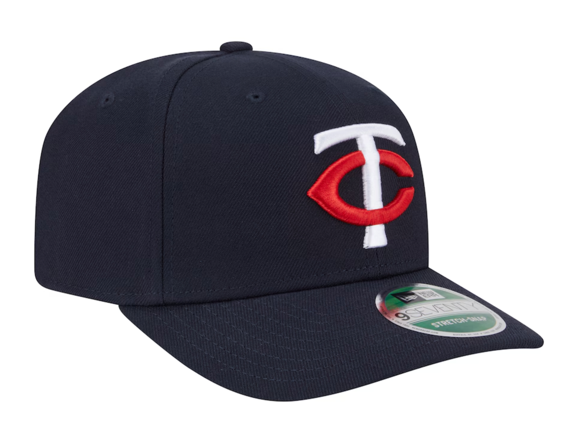 Minnesota Twins Navy New Era Player Replica 9SEVENTY Stretch Snap Adjustable Hat Official Team Hat Sports Fan Cap Official MLB Team Hat Baseball Fan