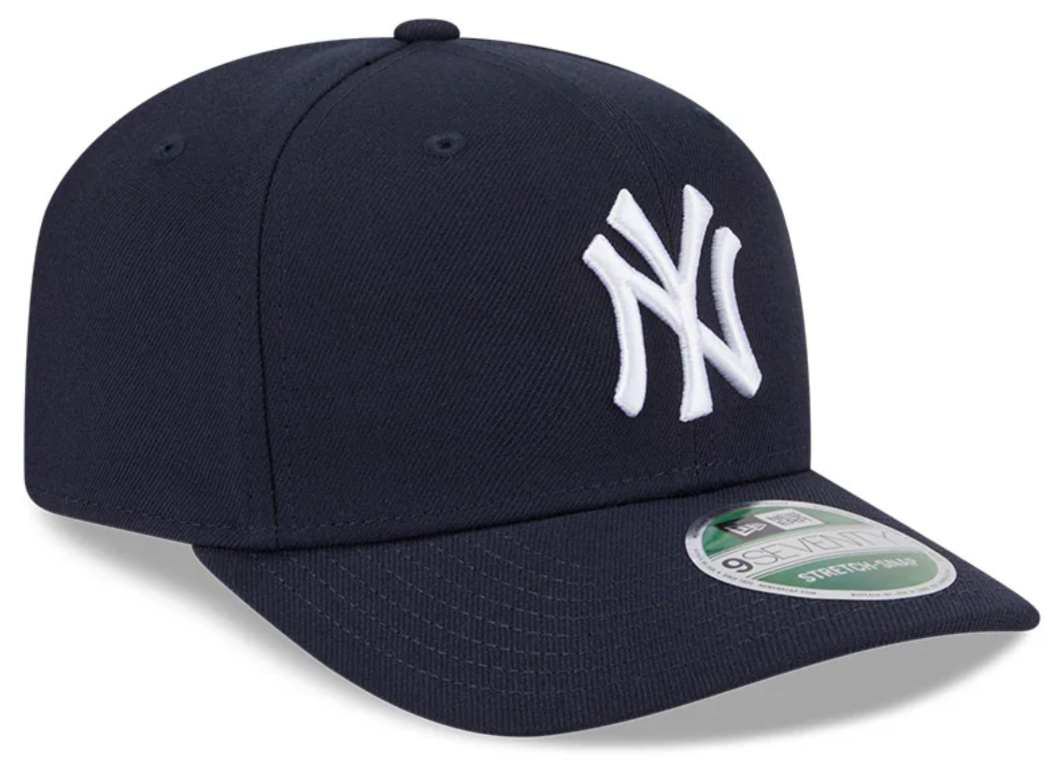 New York Yankes Navy New Era Player Replica 9SEVENTY Stretch Snap Adjustable Hat Official Team Hat Sports Fan Cap Official MLB Team Hat Baseball Fan