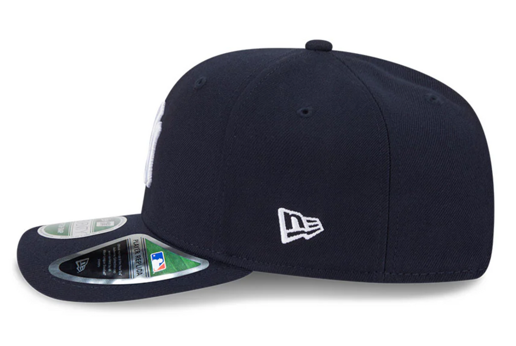 New York Yankes Navy New Era Player Replica 9SEVENTY Stretch Snap Adjustable Hat Official Team Hat Sports Fan Cap Official MLB Team Hat Baseball Fan