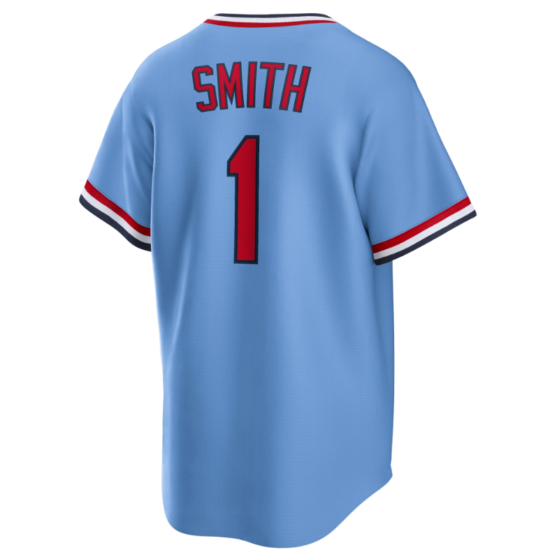 Ozzie Smith St Louis Cardinals Nike Road Cooperstown Collection Player Jersey - Light Blue Official Team Jersey Sports Fan Apparel Official MLB Team