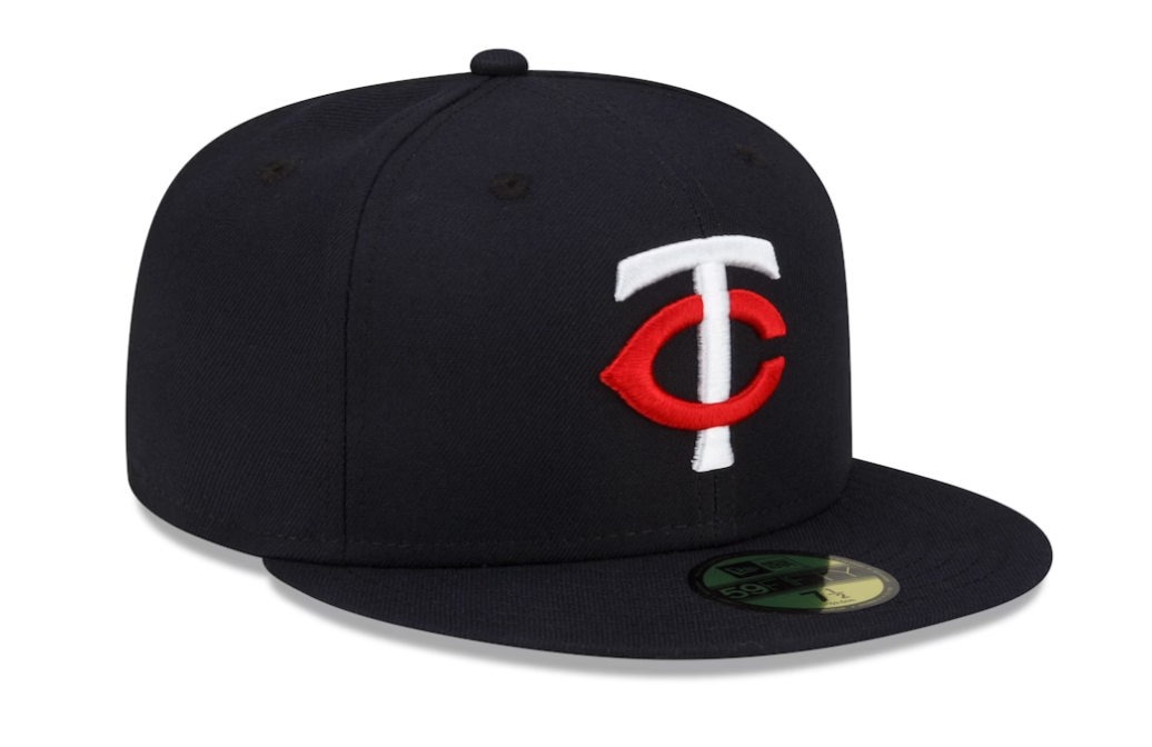 Men s Minnesota Twins New Era Navy Authentic Collection Home 59FIFTY Fitted Hat Official Team Hat Sports Fan Cap Official MLB Team Hat Baseball Fan