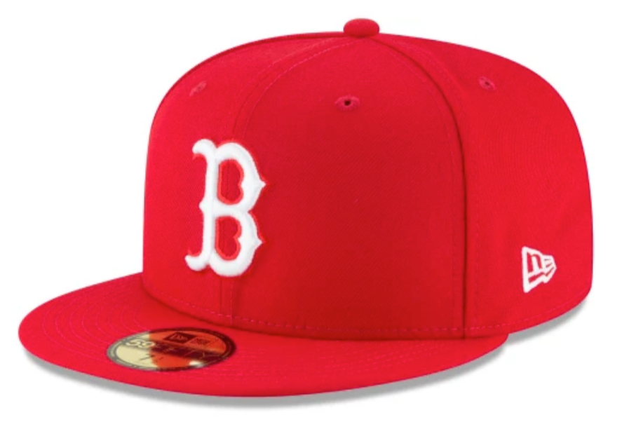 Men s Boston Red Sox New Era Red 59FIFTY Hat Official Team Hat Sports Fan Cap Official MLB Team Hat Baseball Fan Cap