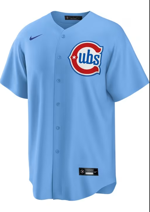Men s Shota Imanaga 18 Chicago Cubs Nike Light Blue 2nd Alternate Replica Jersey Official Team Jersey Sports Fan Apparel Official MLB Team Jersey