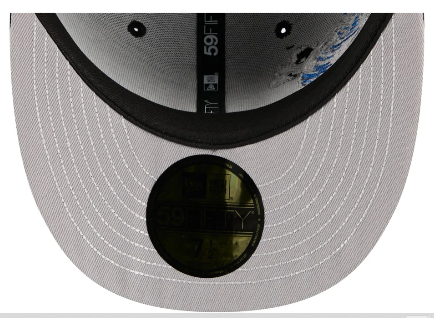 Seattle Mariners MLB Waves 59FIFTY Fitted New Era Black White Official Team Hat Sports Fan Cap Official MLB Team Hat Baseball Fan Cap