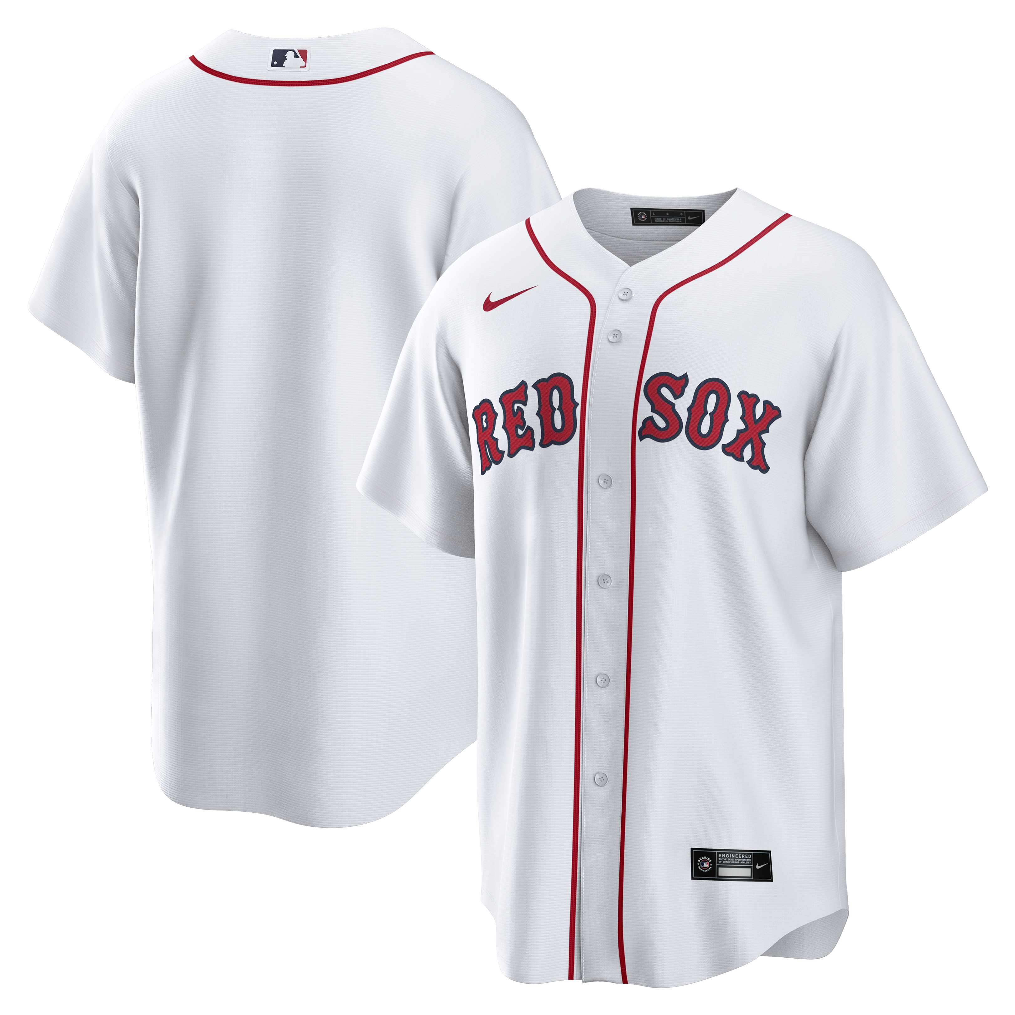 Men s Boston Red Sox Nike White Home Replica Team Jersey Official Team Jersey Sports Fan Apparel Official MLB Team Jersey Baseball Fan Apparel
