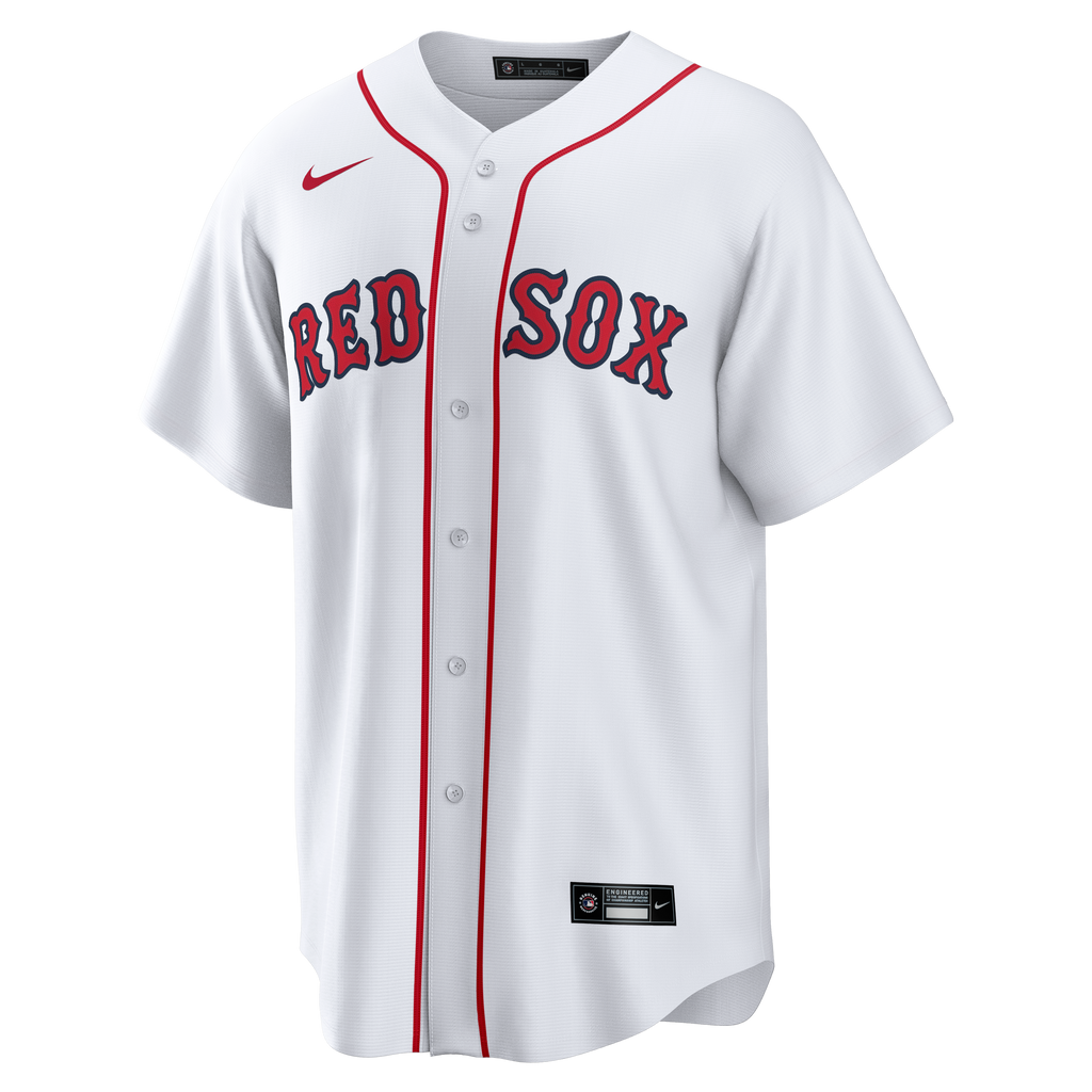 Men s Boston Red Sox Nike White Home Replica Team Jersey Official Team Jersey Sports Fan Apparel Official MLB Team Jersey Baseball Fan Apparel