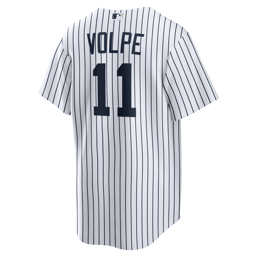 Men s Anthony Volpe New York Yankees Nike Home White Replica Jersey Official Team Jersey Sports Fan Apparel Official MLB Team Jersey Baseball Fan