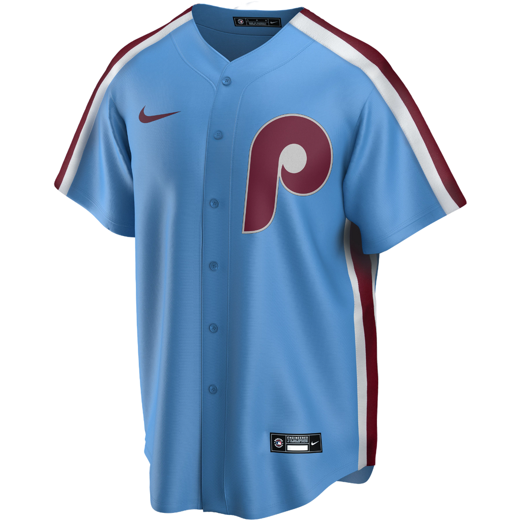 Men s Philadelphia Phillies Bryce Harper Nike Blue Alternate Replica Player Jersey Official Team Jersey Sports Fan Apparel Official MLB Team Jersey