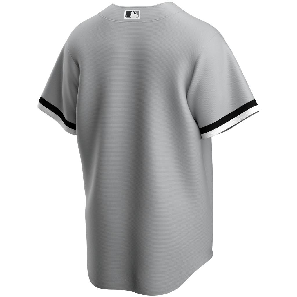 Men s Chicago White Sox Nike Gray Road Replica Team Jersey Official Team Jersey Sports Fan Apparel Official MLB Team Jersey Baseball Fan Apparel