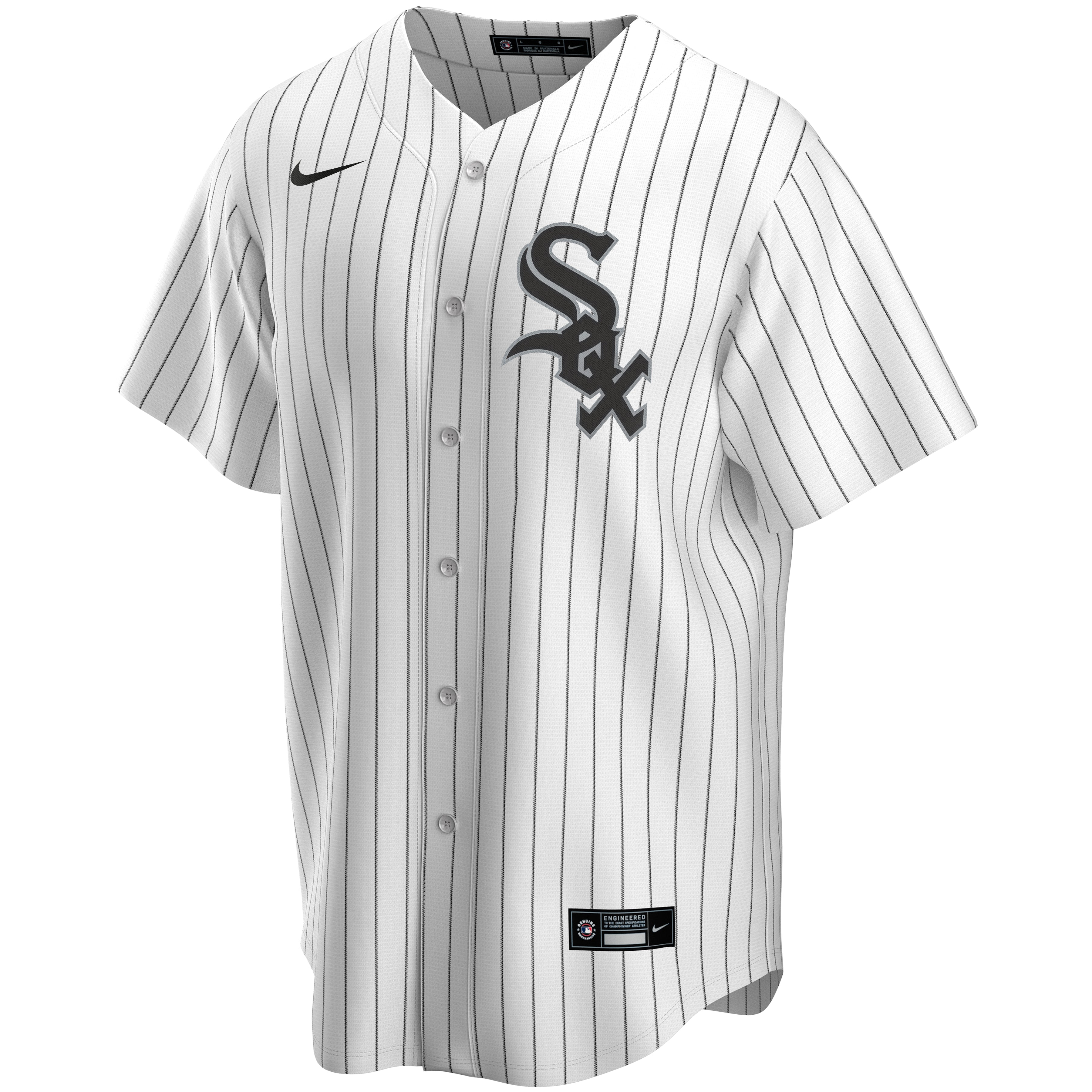 NIKE Men s Yoan Moncada Chicago White Sox White Home Replica Jersey Official Team Jersey Sports Fan Apparel Official MLB Team Jersey Baseball Fan