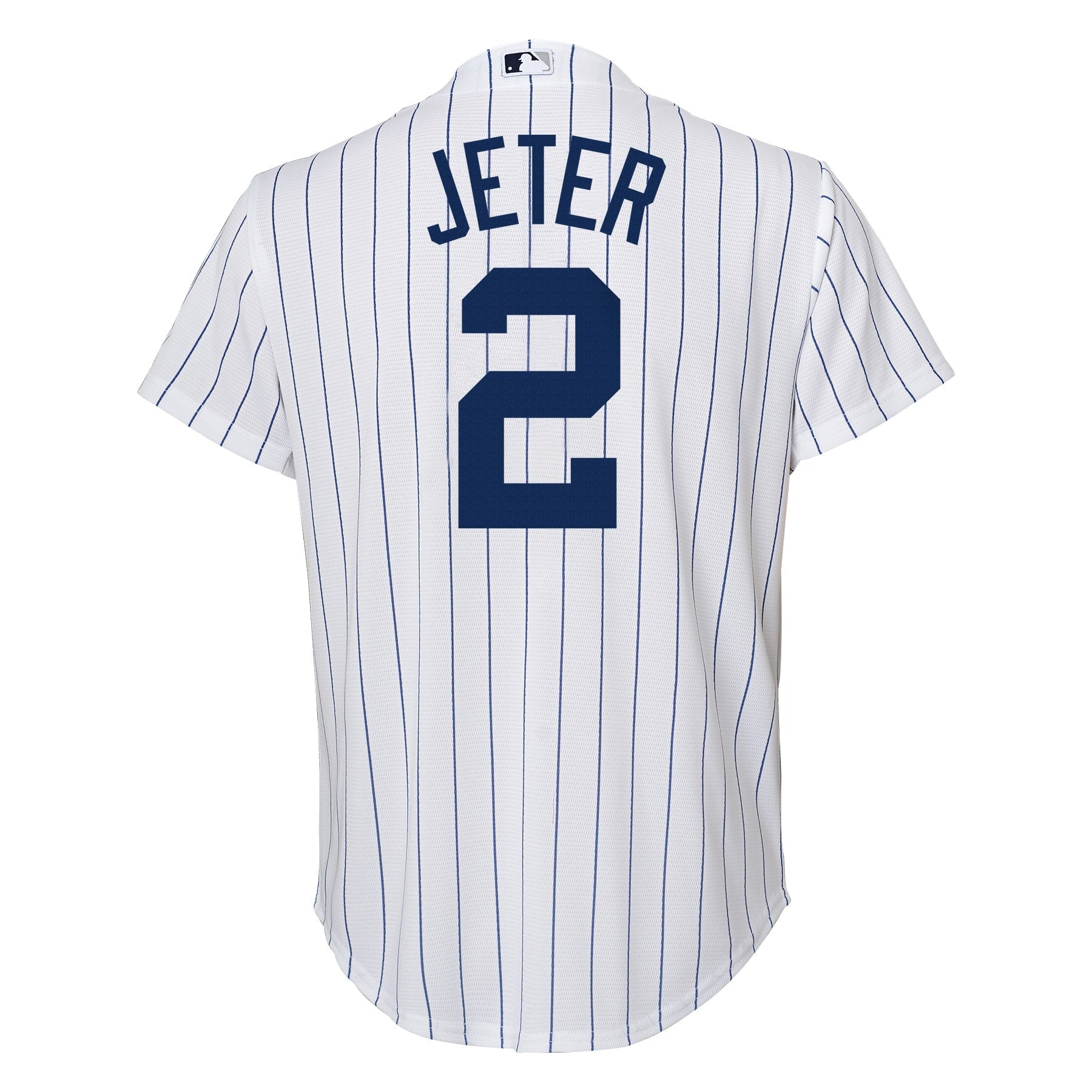 Youth Derek Jeter New York Yankees White Home Game Replica Player Jersey Official Team Jersey Sports Fan Apparel Official MLB Team Jersey Baseball