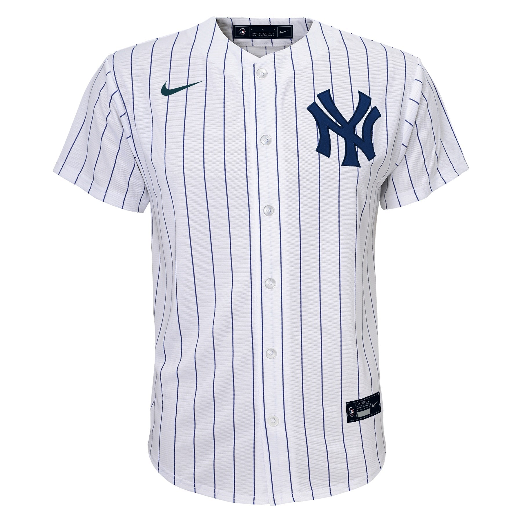 Youth Derek Jeter New York Yankees White Home Game Replica Player Jersey Official Team Jersey Sports Fan Apparel Official MLB Team Jersey Baseball