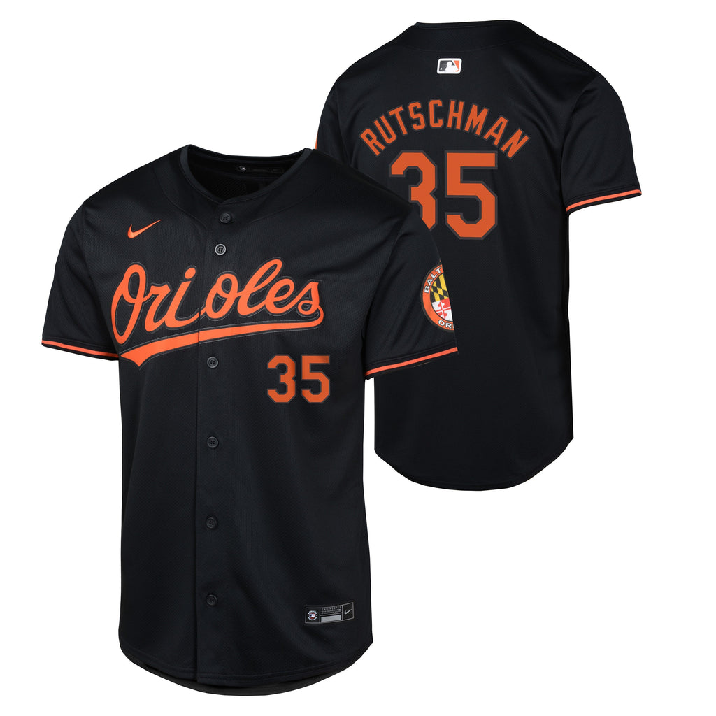 Youth Adley Rutschman NIKE Black Alternate Limited Replica Jersey Official Team Jersey Sports Fan Apparel Official MLB Team Jersey Baseball Fan