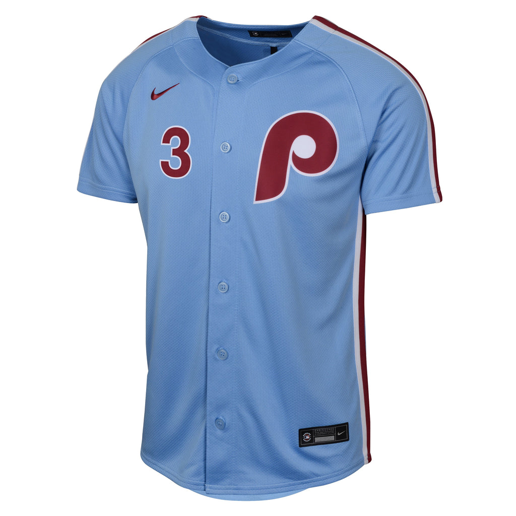 Youth Bryce Harper Philadelphia Phillies NIKE Blue Alternate Limited Replica Jersey Official Team Jersey Sports Fan Apparel Official MLB Team Jersey
