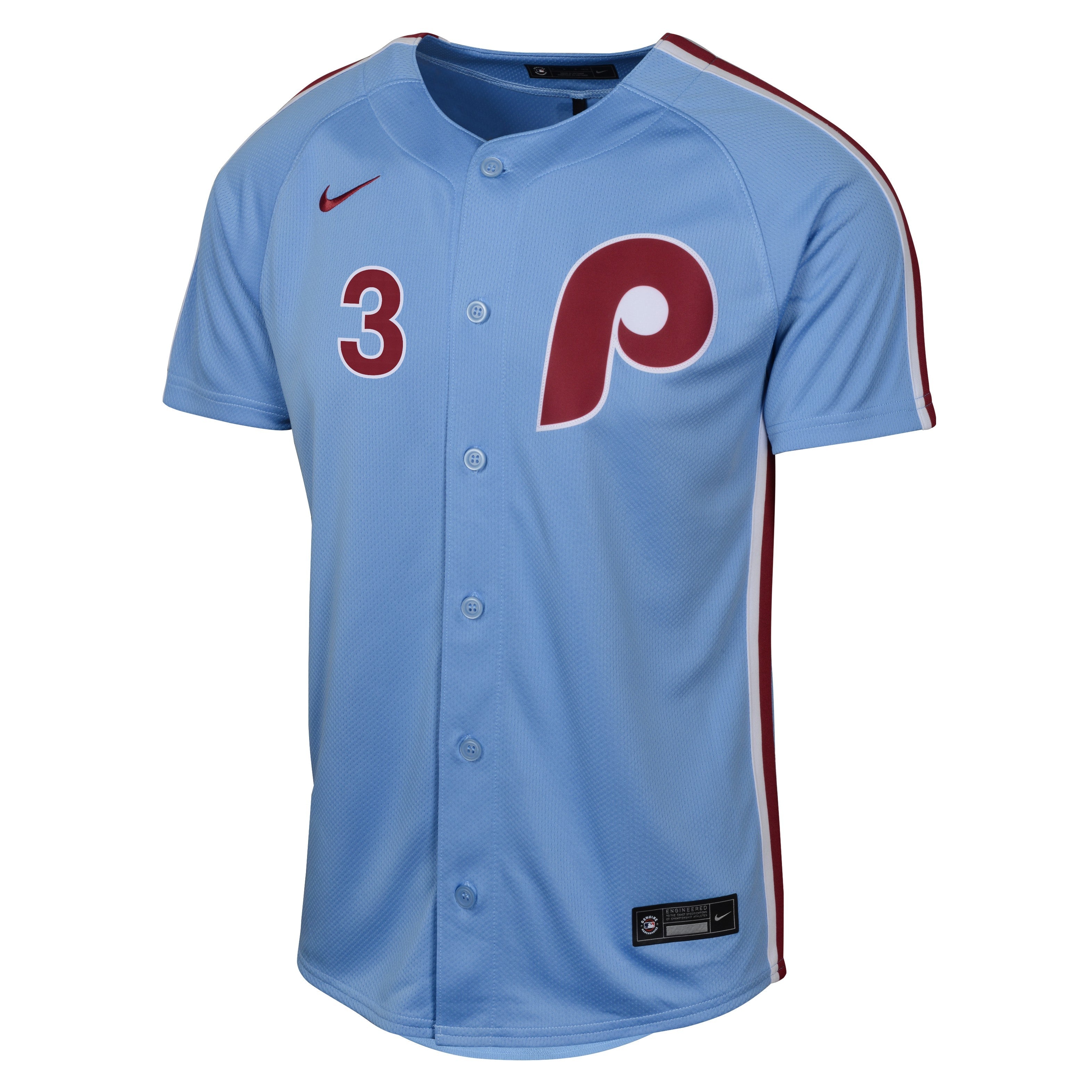 Youth Bryce Harper Philadelphia Phillies NIKE Blue Alternate Limited Replica Jersey Official Team Jersey Sports Fan Apparel Official MLB Team Jersey