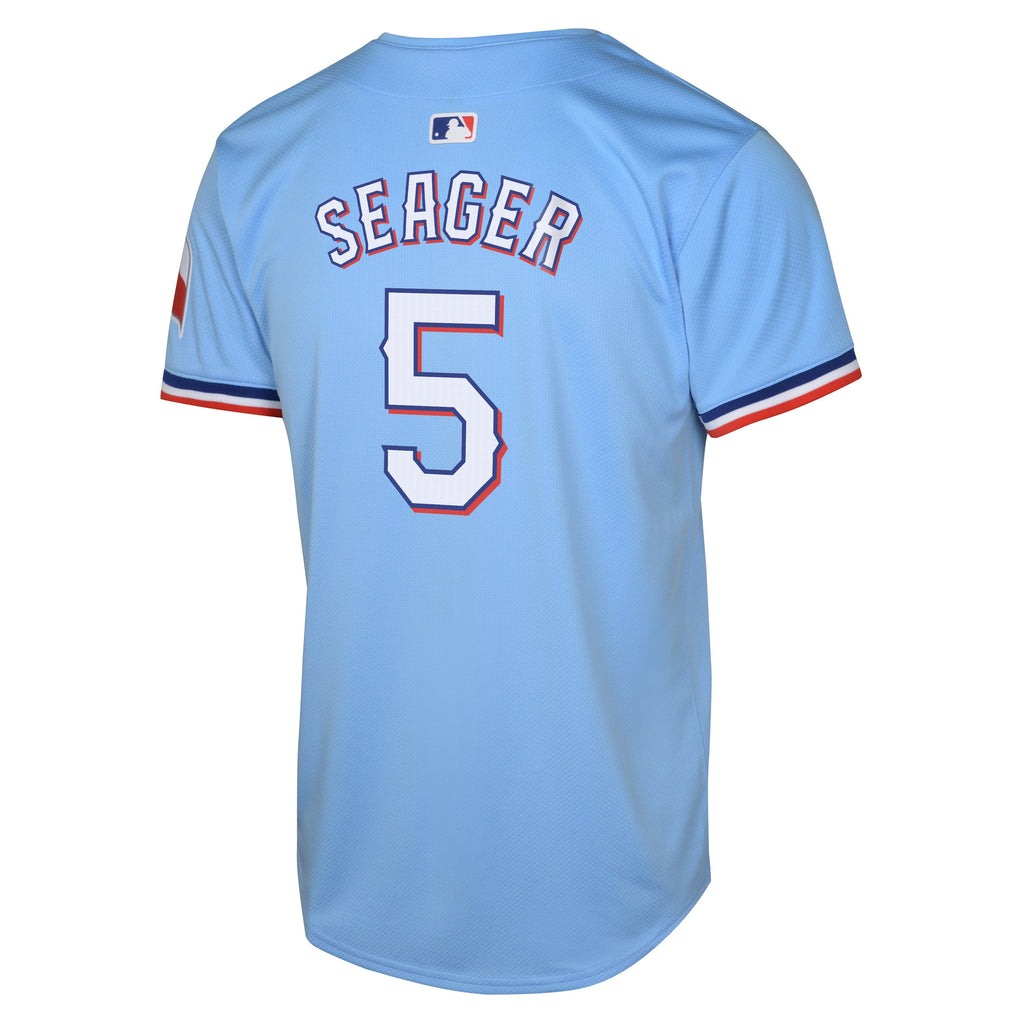 Youth Corey Seager Texas Rangers NIKE Blue Alternate Limited Replica Jersey Official Team Jersey Sports Fan Apparel Official MLB Team Jersey Baseball