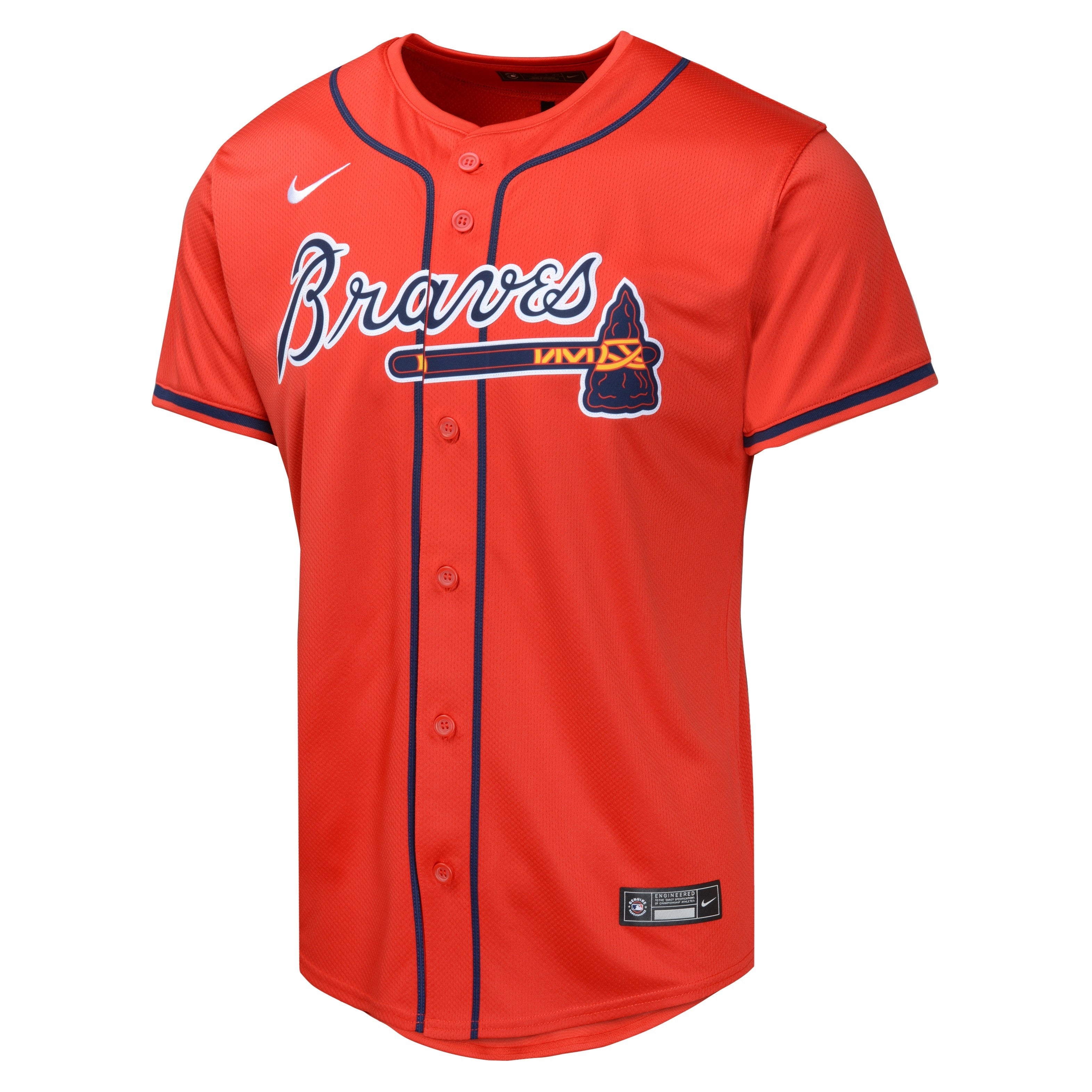 Youth Ronald Acuna Jr Atlanta Braves NIKE Red Alternate Limited Replica Jersey Official Team Jersey Sports Fan Apparel Official MLB Team Jersey